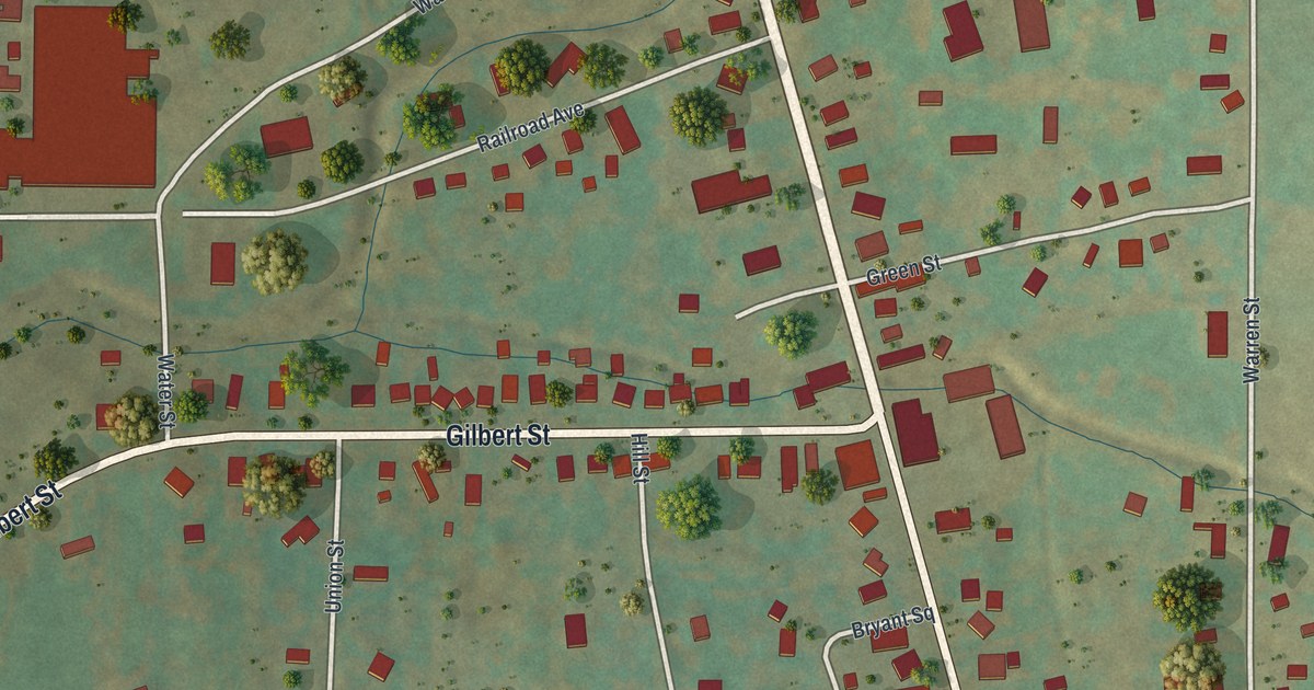 Map of Rushville, New York in 2026