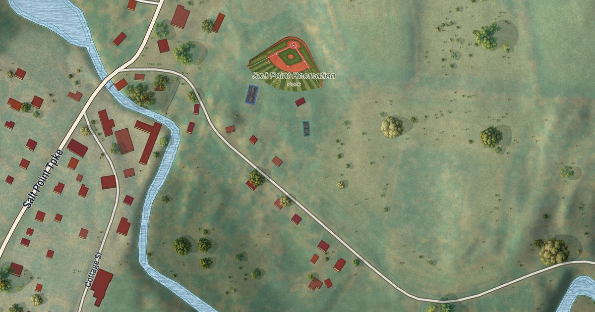 Map of Salt Point, New York in 2026