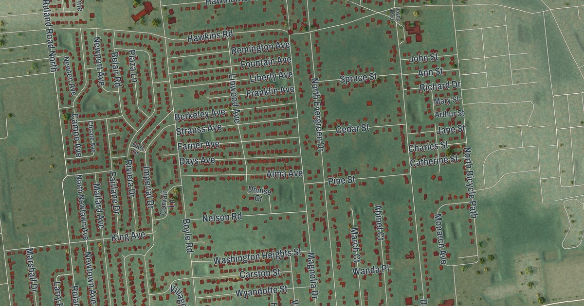 Map of Selden, New York in 2026