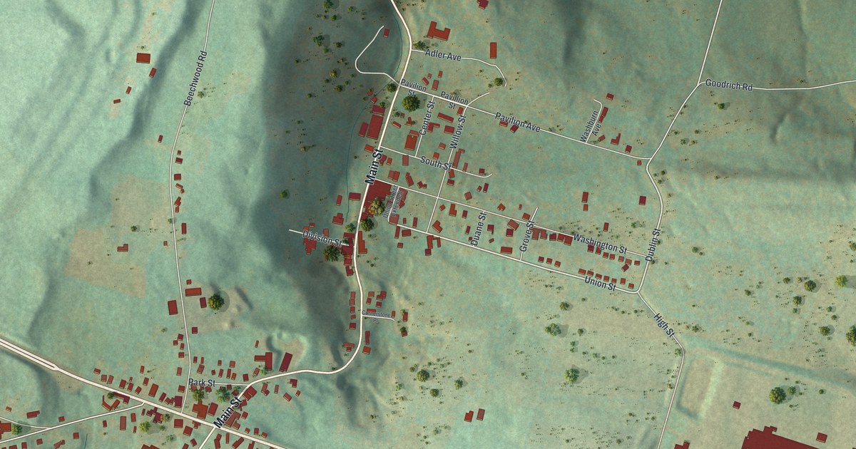 Map of Sharon Springs, New York in 2026