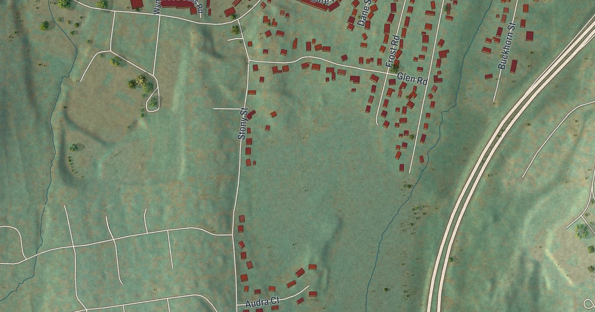 Map of Shrub Oak, New York in 2026