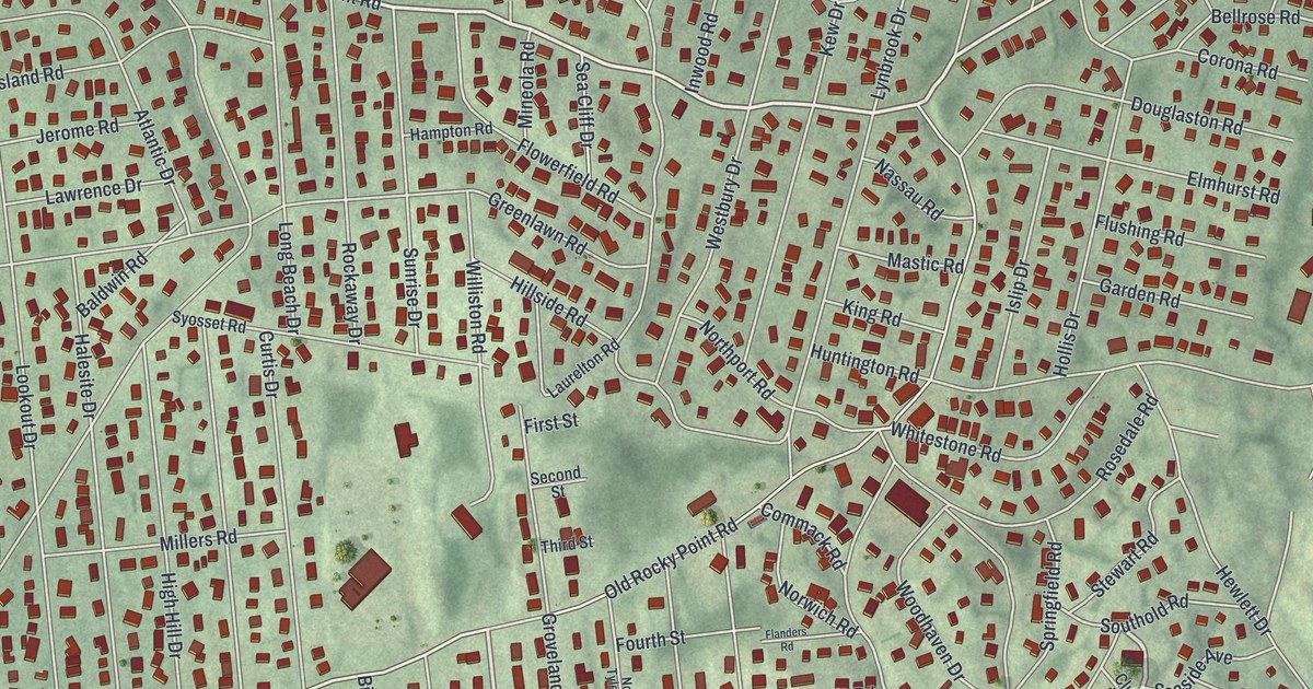 Map of Sound Beach, New York in 2026