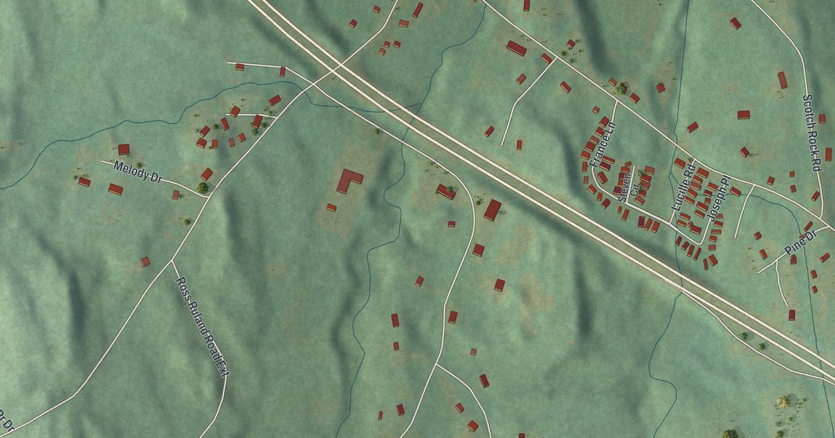 Map of South Cairo, New York in 2026