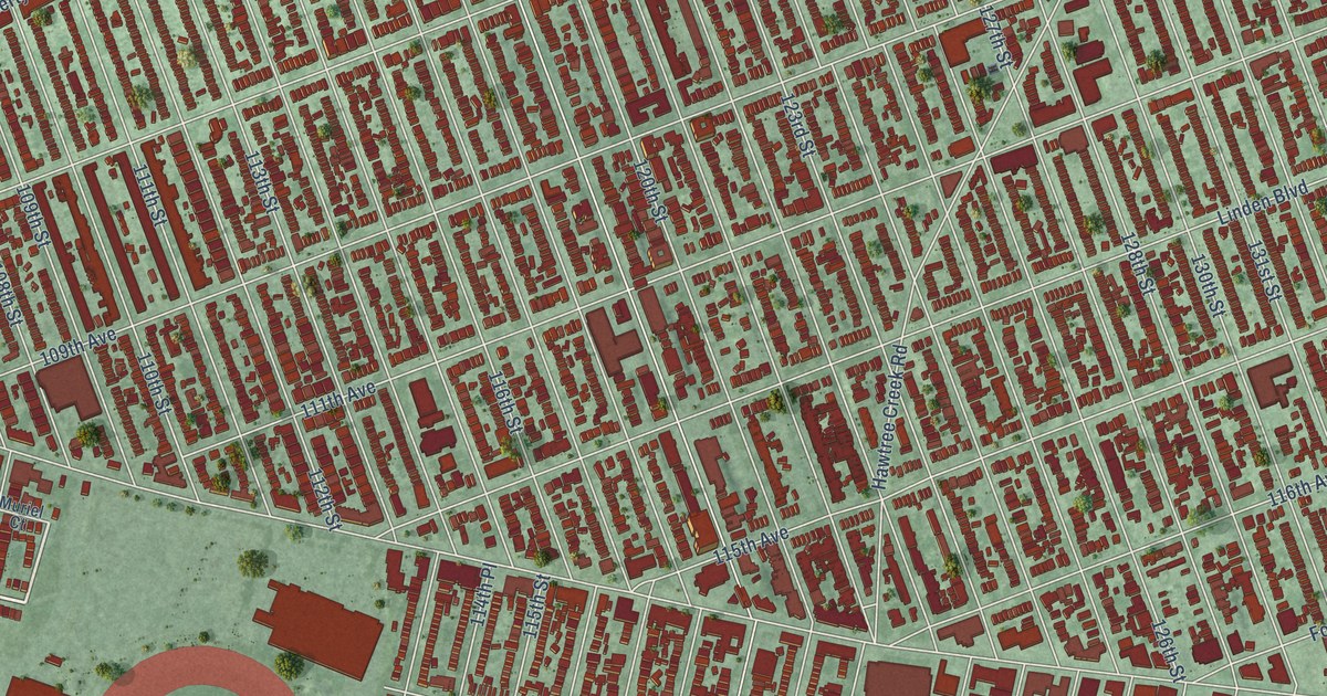 Detailed Map of South Ozone Park, New York