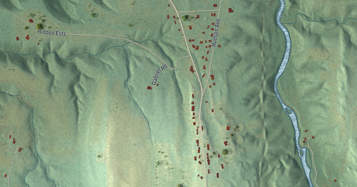 Map of Stottville, New York in 2026