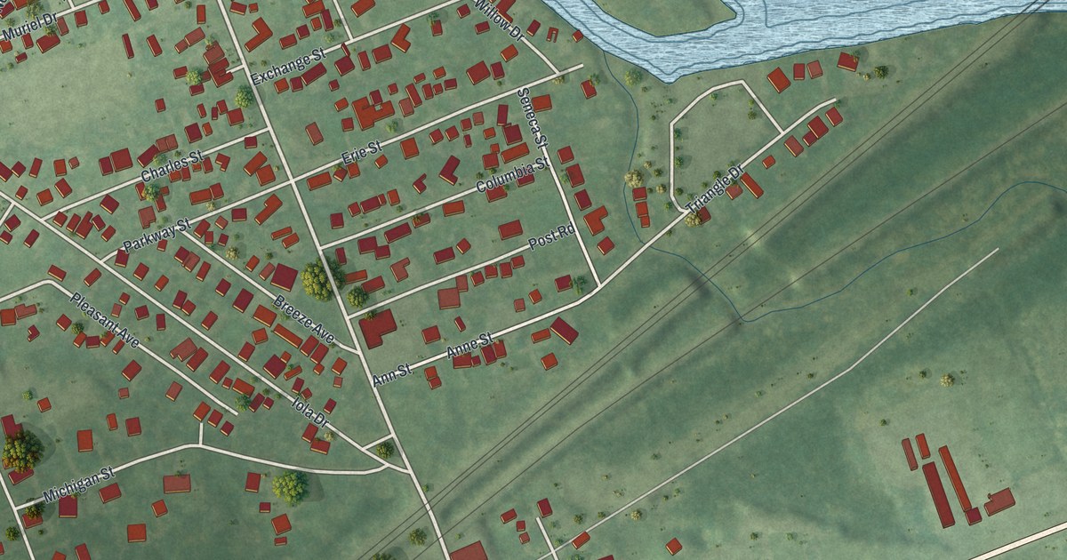 Map of Sunset Bay, New York in 2026