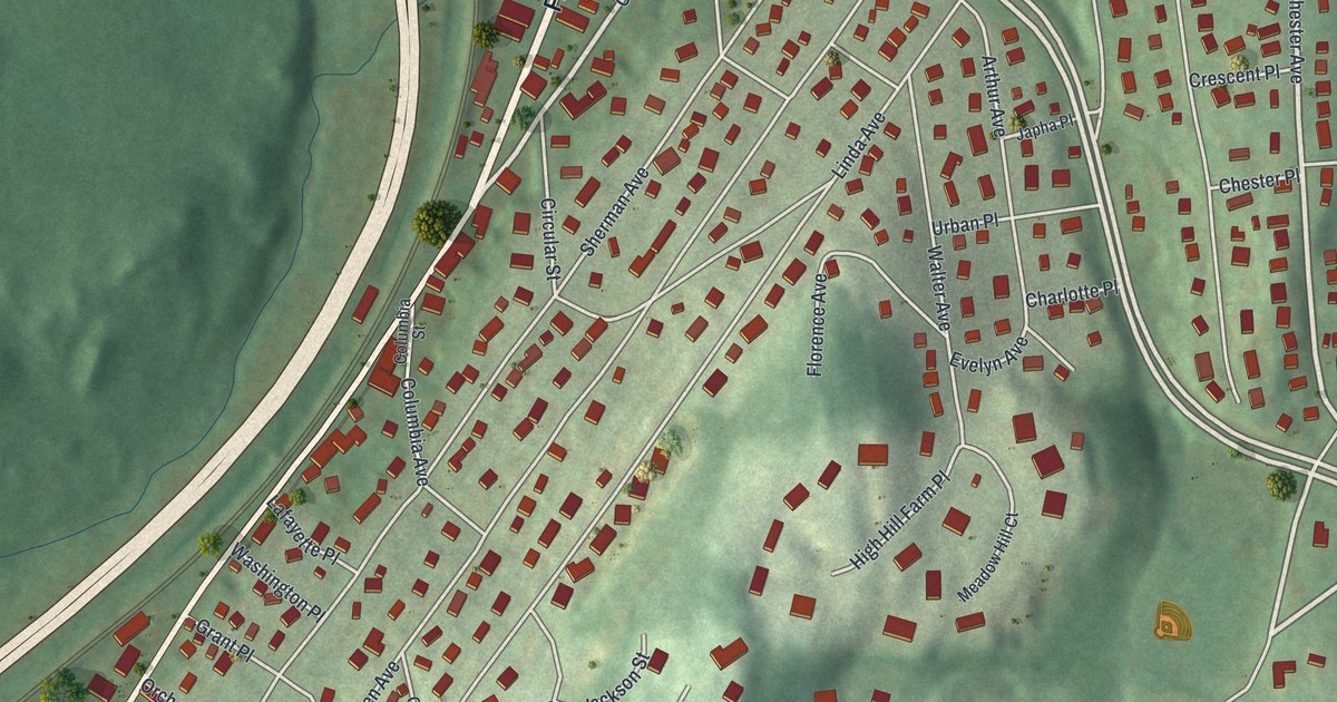 Map of Thornwood, New York in 2026