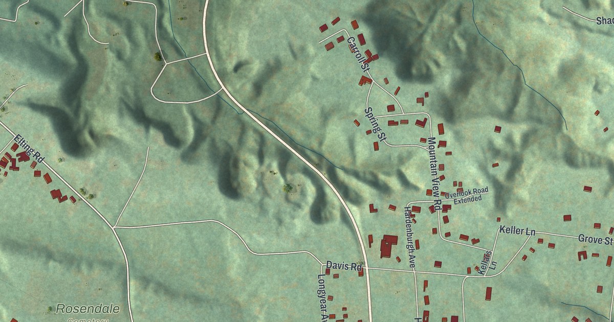 Map of Tillson, New York in 2026