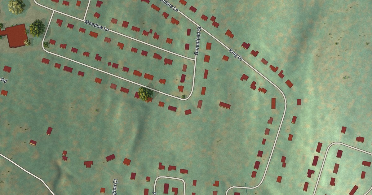 Map of Titusville, New York in 2026