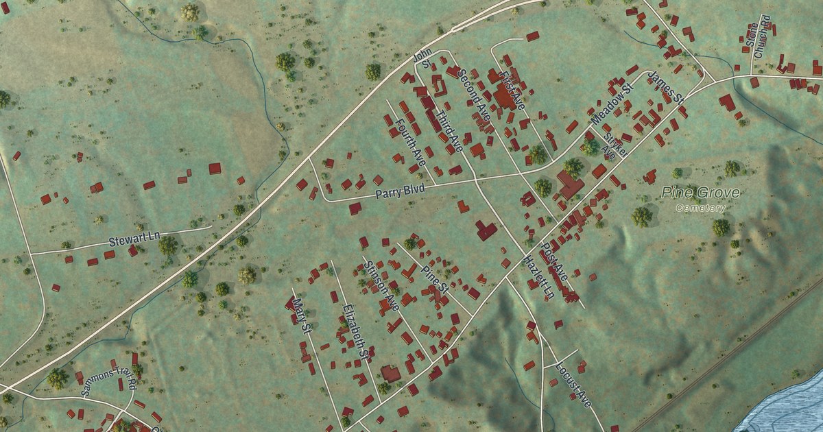Map of Tribes Hill, New York in 2026