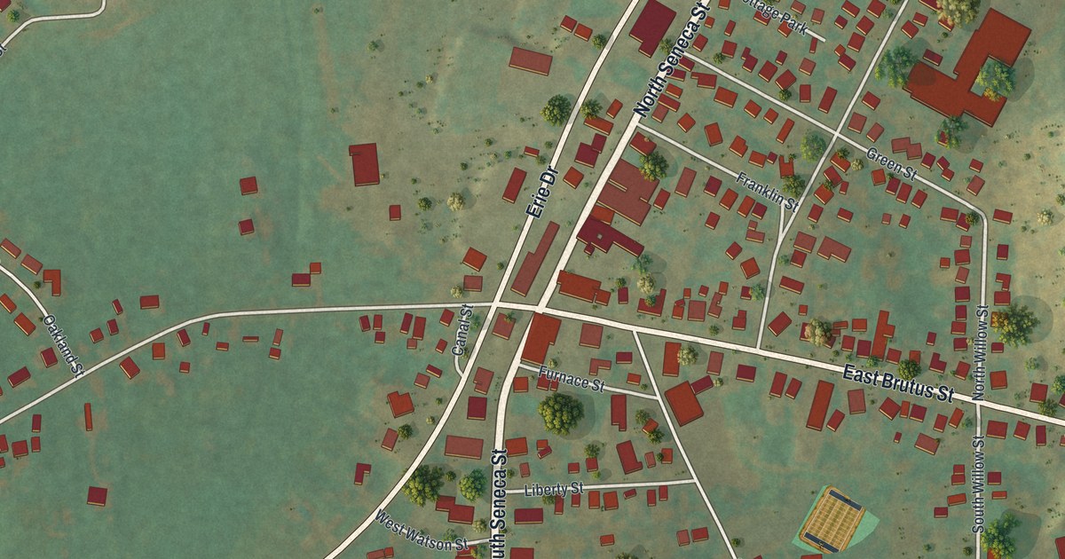 Map of Weedsport, New York in 2026