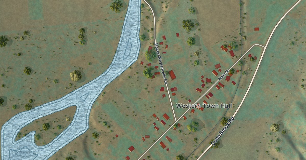 Map of Westernville, New York in 2026