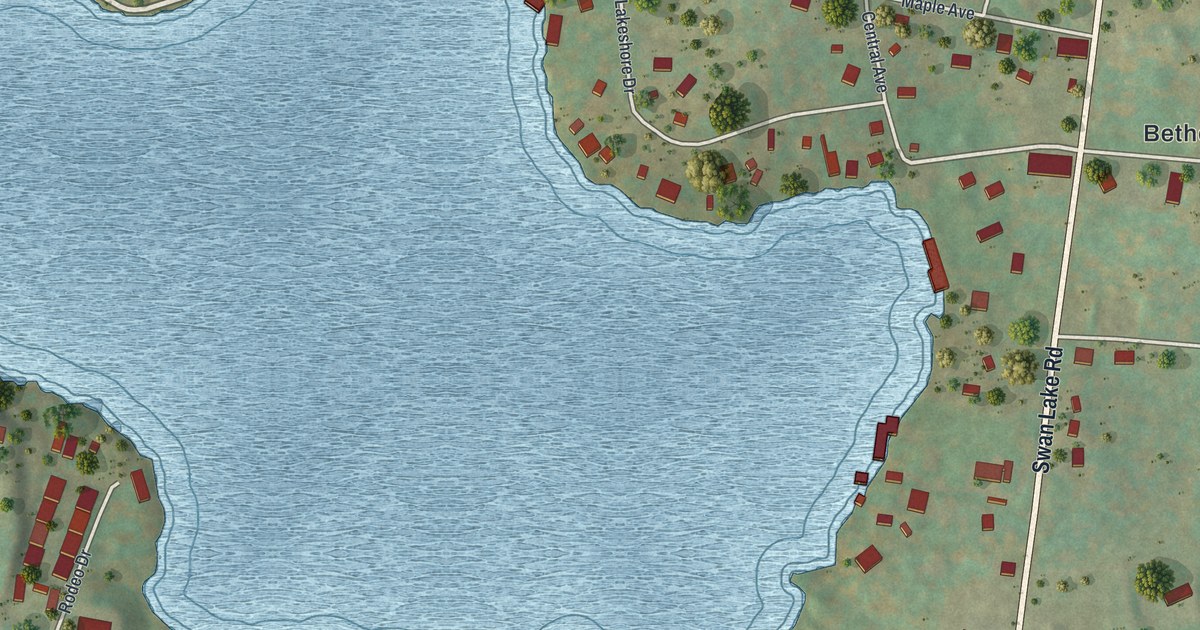 Map of White Lake, New York in 2026