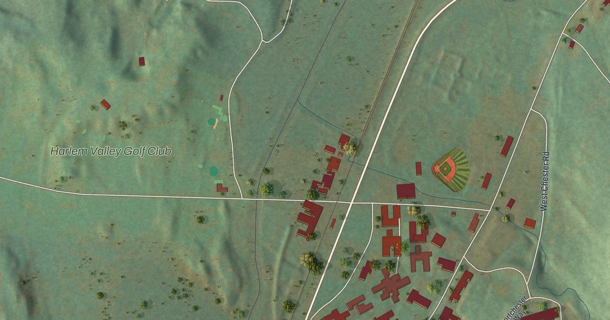 Map of Wingdale, New York in 2026