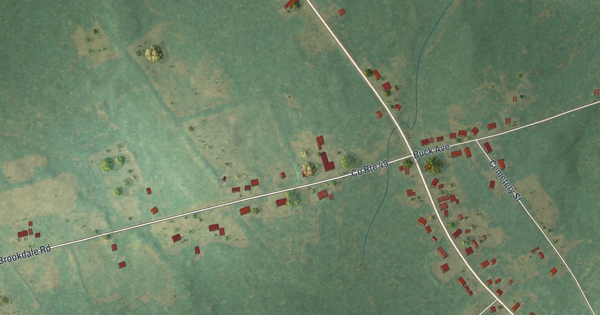 Map of Winthrop, New York in 2026