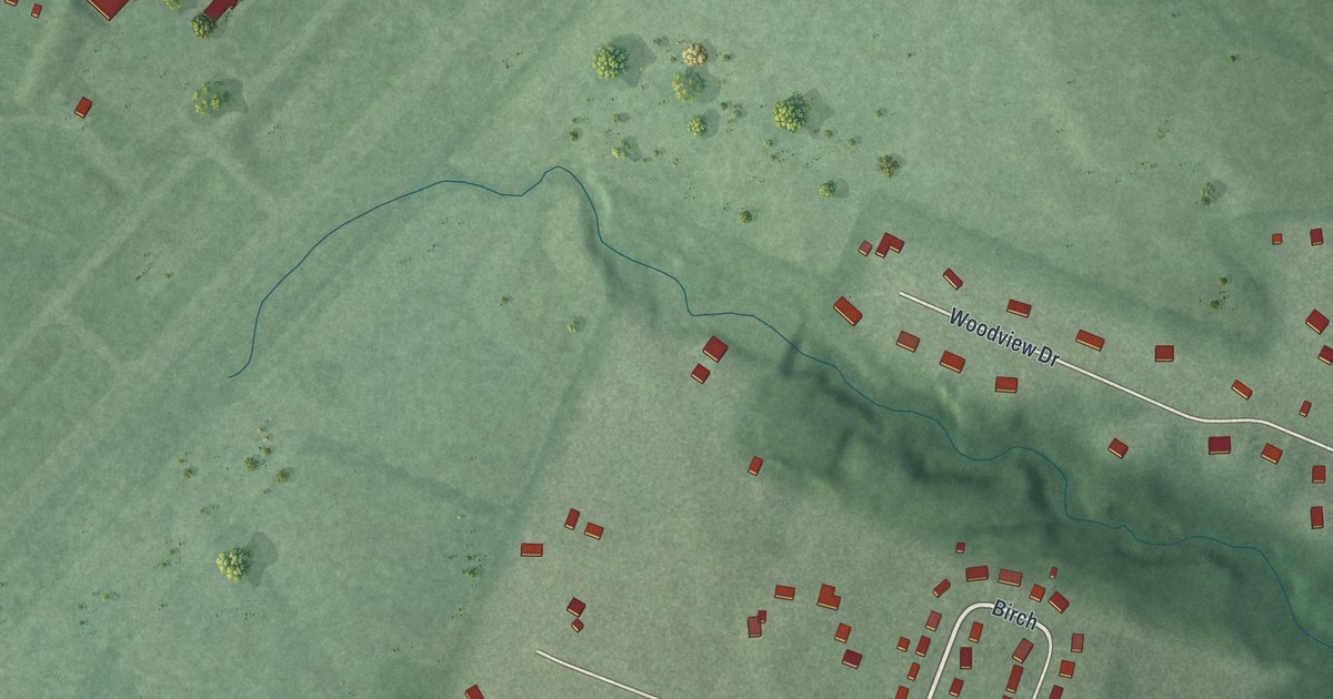 Map of Andersonville, Ohio in 2026