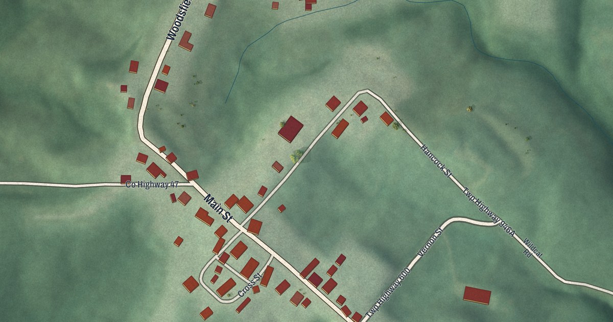 Map of Antioch, Ohio in 2026
