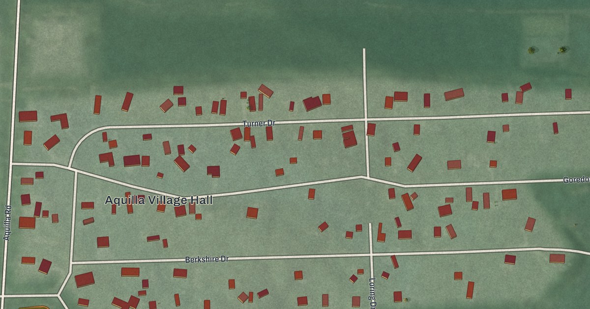 Map of Aquilla, Ohio in 2026