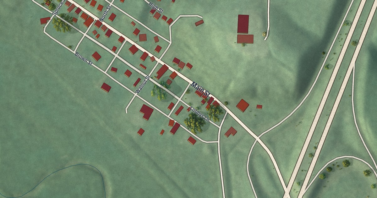 Map of Belle Valley, Ohio in 2026