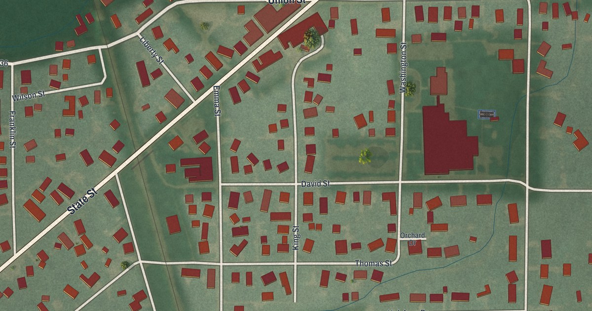 Map of Bettsville, Ohio in 2026
