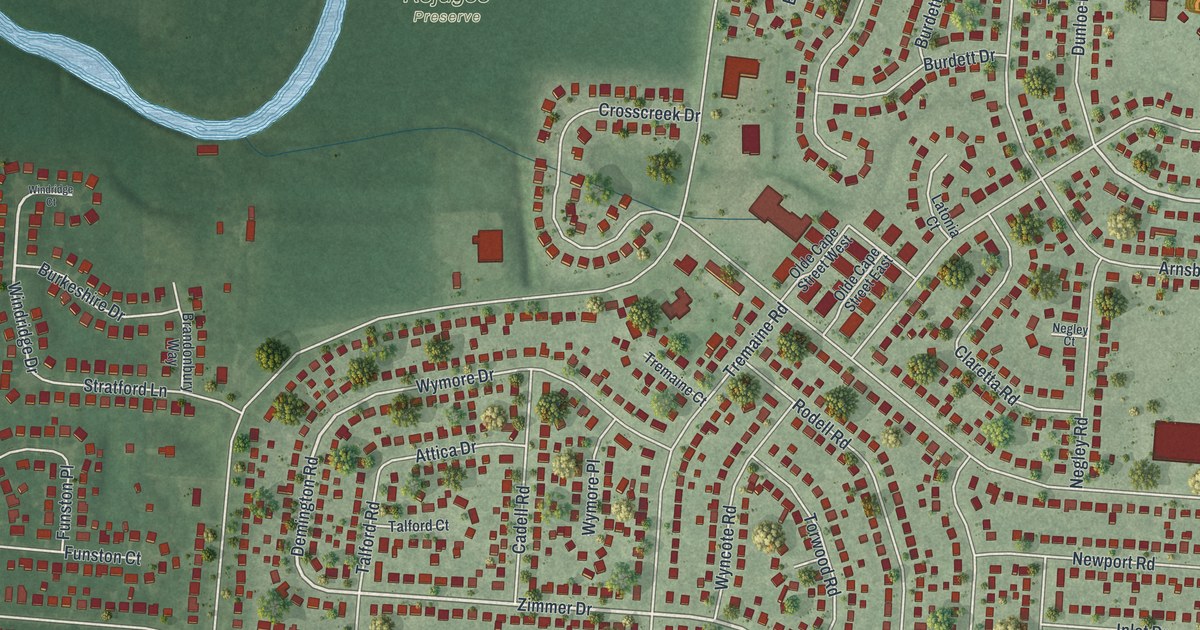 Map of Blacklick Estates, Ohio in 2026