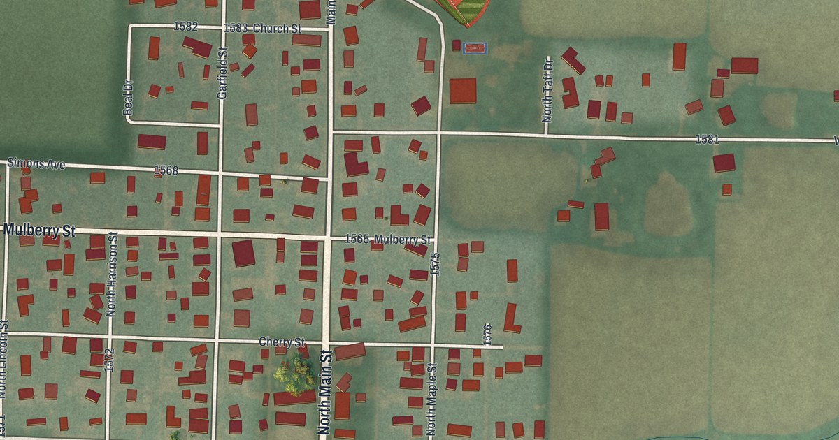 Map of Bloomdale, Ohio in 2026