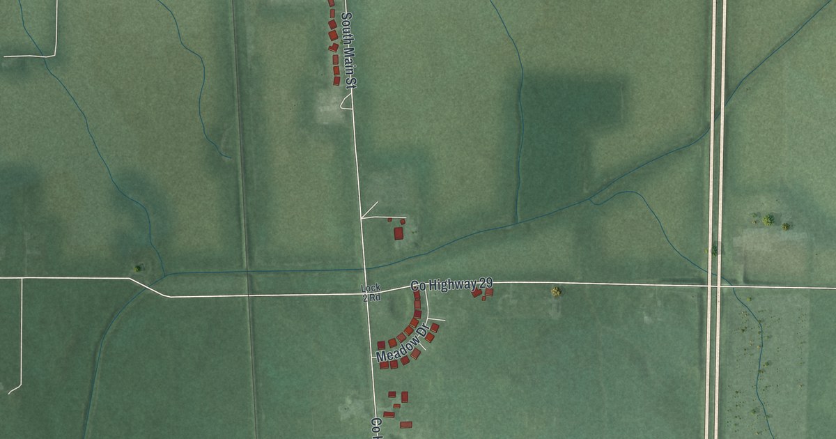 Map of Botkins, Ohio in 2026