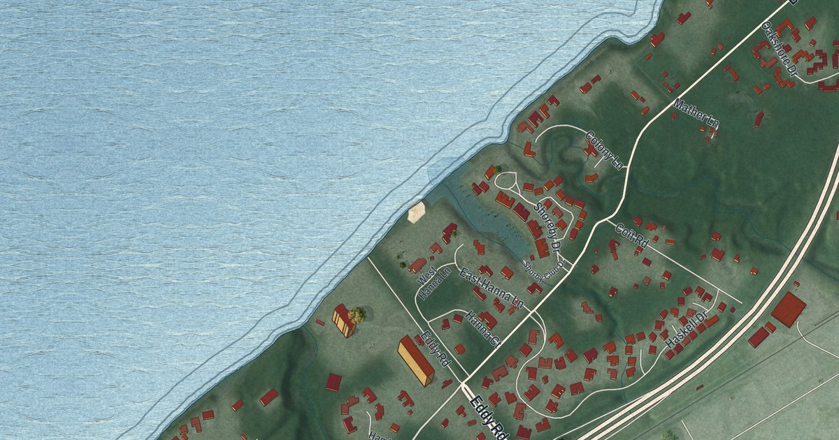 Map of Bratenahl, Ohio in 2026
