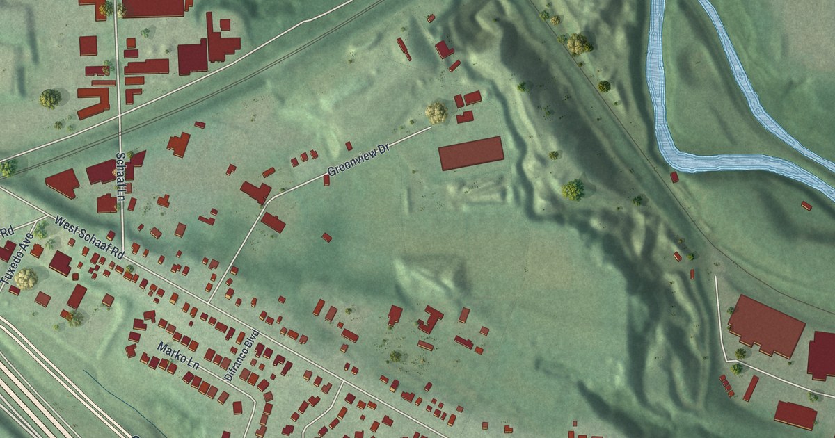 Map of Brooklyn Heights, Ohio in 2026