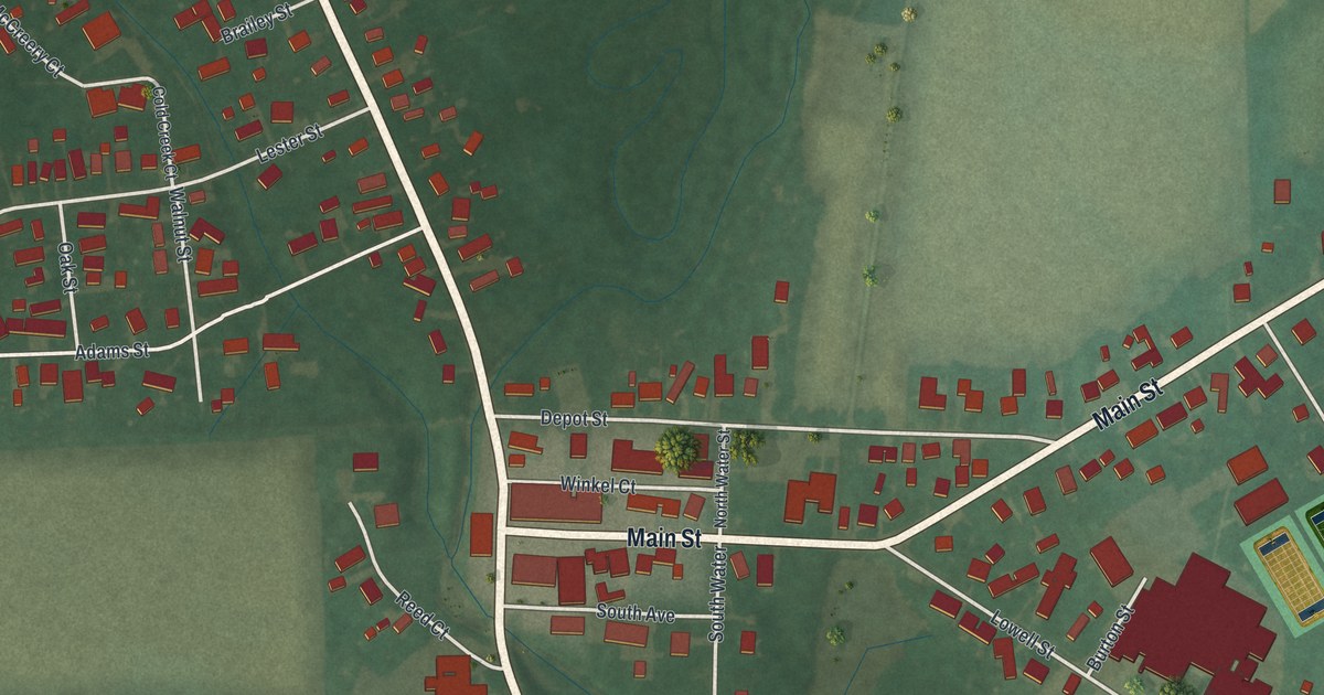 Map of Castalia, Ohio in 2026
