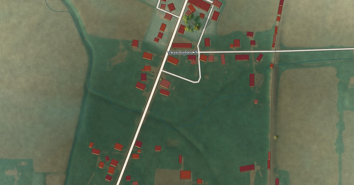 Map of Chatfield, Ohio in 2026
