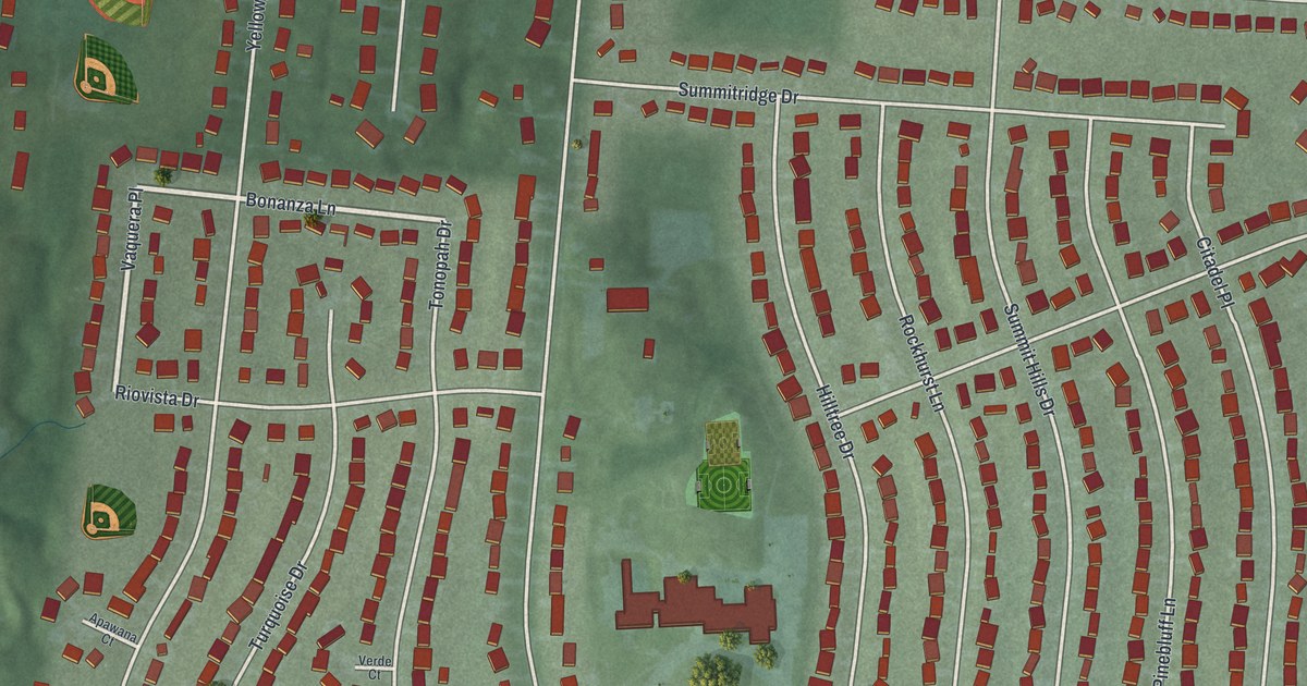 Map of Cherry Grove, Ohio in 2026