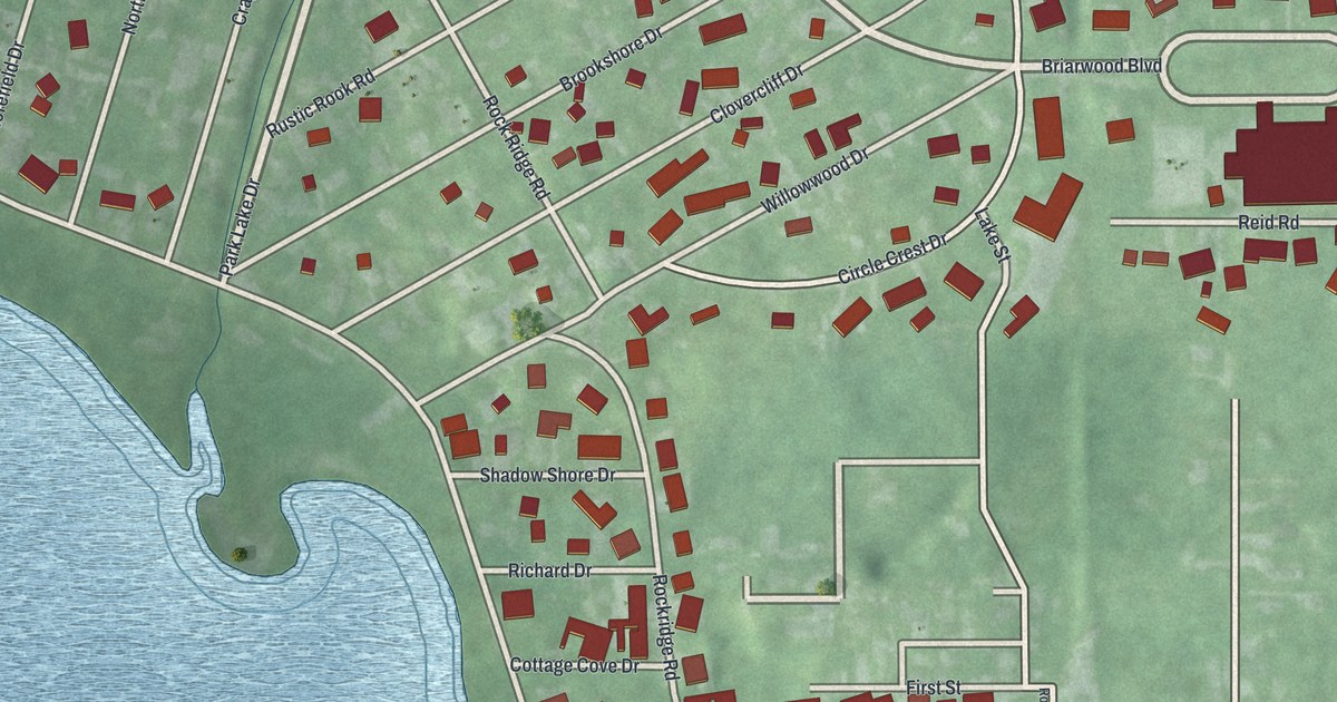 Map of Chippewa Lake, Ohio in 2026