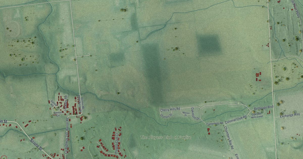 Map of Commercial Point, Ohio in 2026