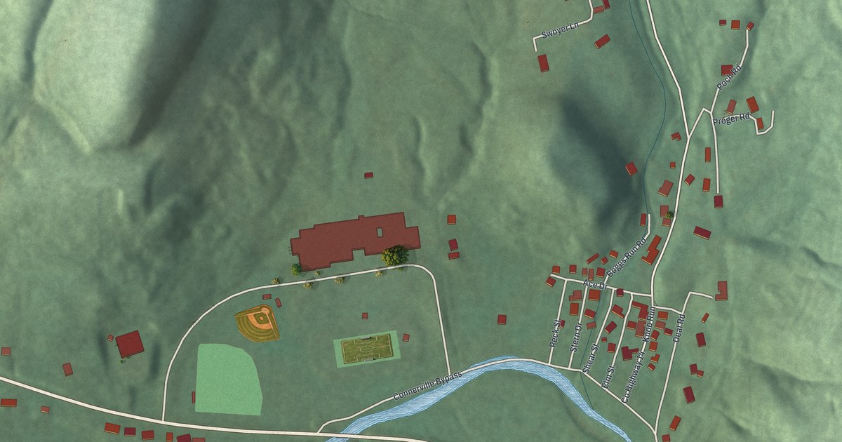 Map of Connorville, Ohio in 2026
