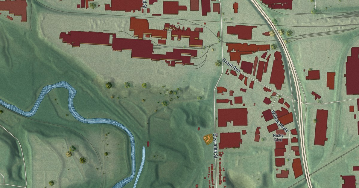 Map of Cuyahoga Heights, Ohio in 2026
