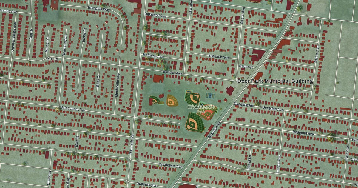 Map of Deer Park, Ohio in 2026
