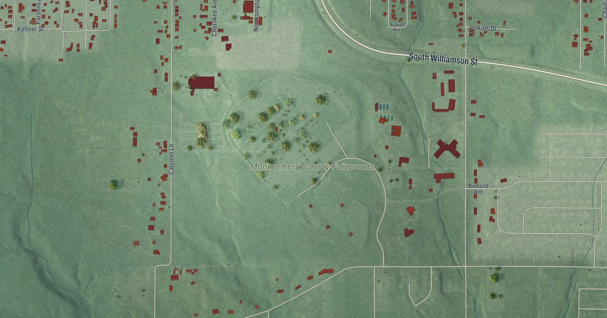 Map of Drexel, Ohio in 2026