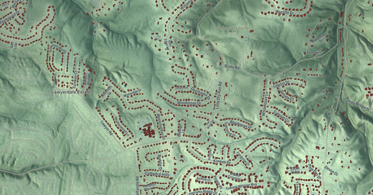 Map of Dry Run, Ohio in 2026