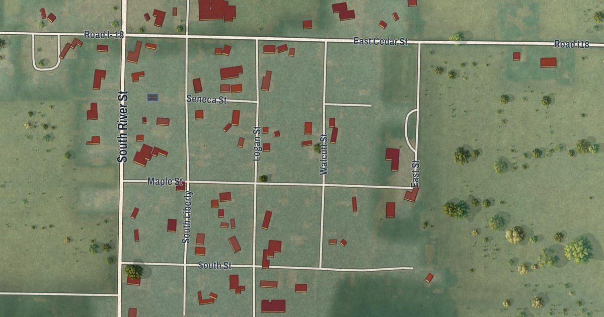Map of Dupont, Ohio in 2026