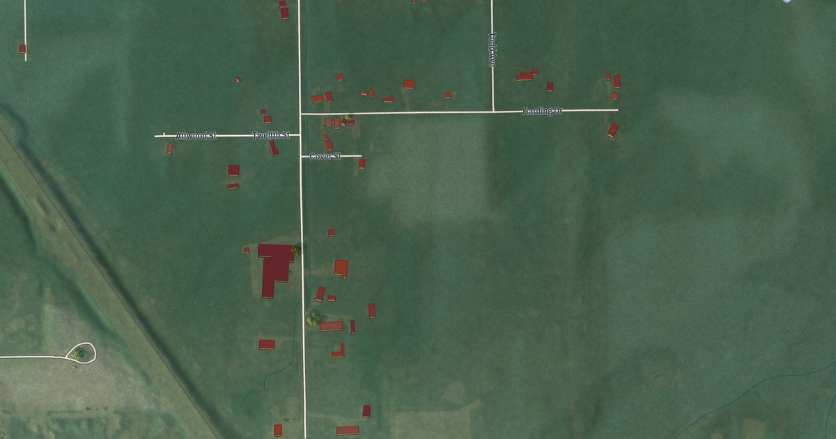 Map of East Alliance, Ohio in 2026