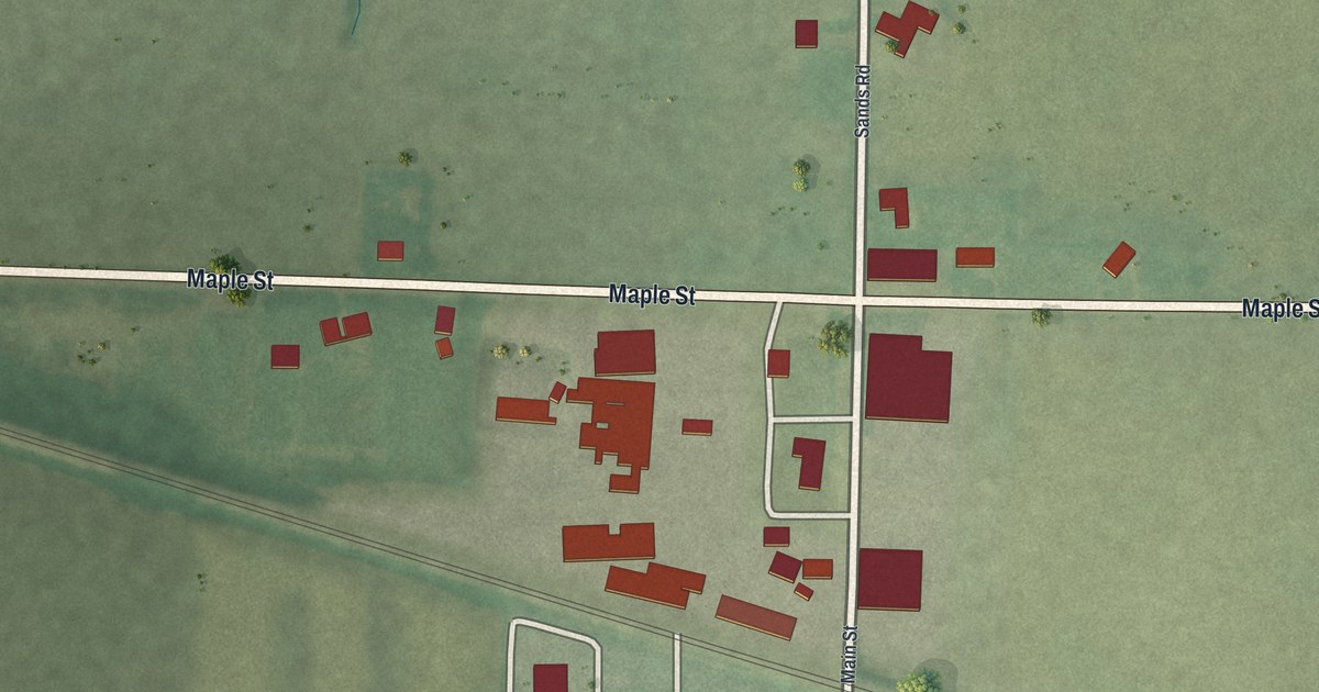 Map of Elgin, Ohio in 2026