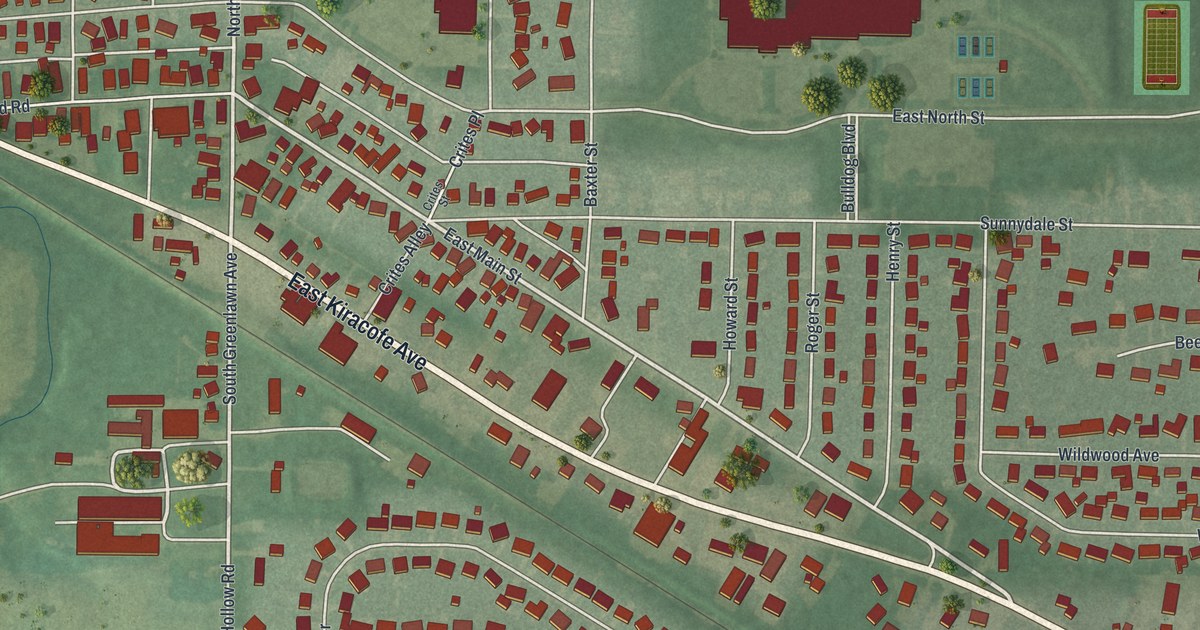 Map of Elida, Ohio in 2026