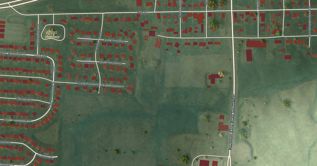 Map of Etna, Ohio in 2026