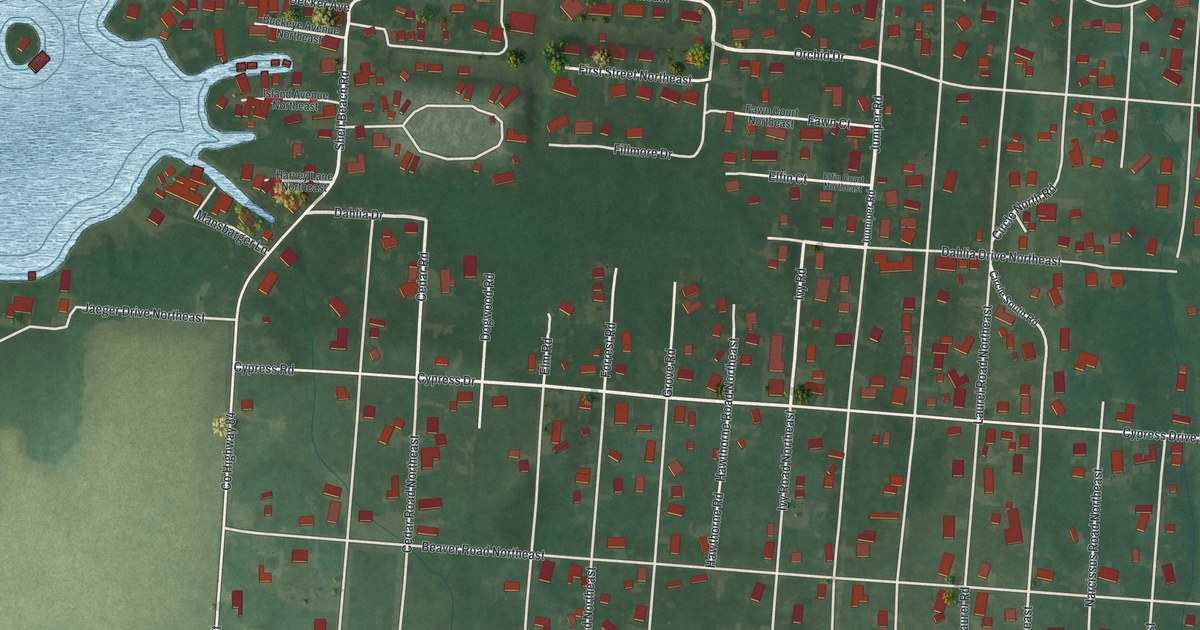 Map of Fairfield Beach, Ohio in 2026