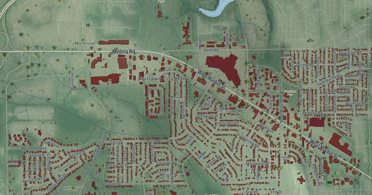 Map of Fairlawn, Ohio in 2026