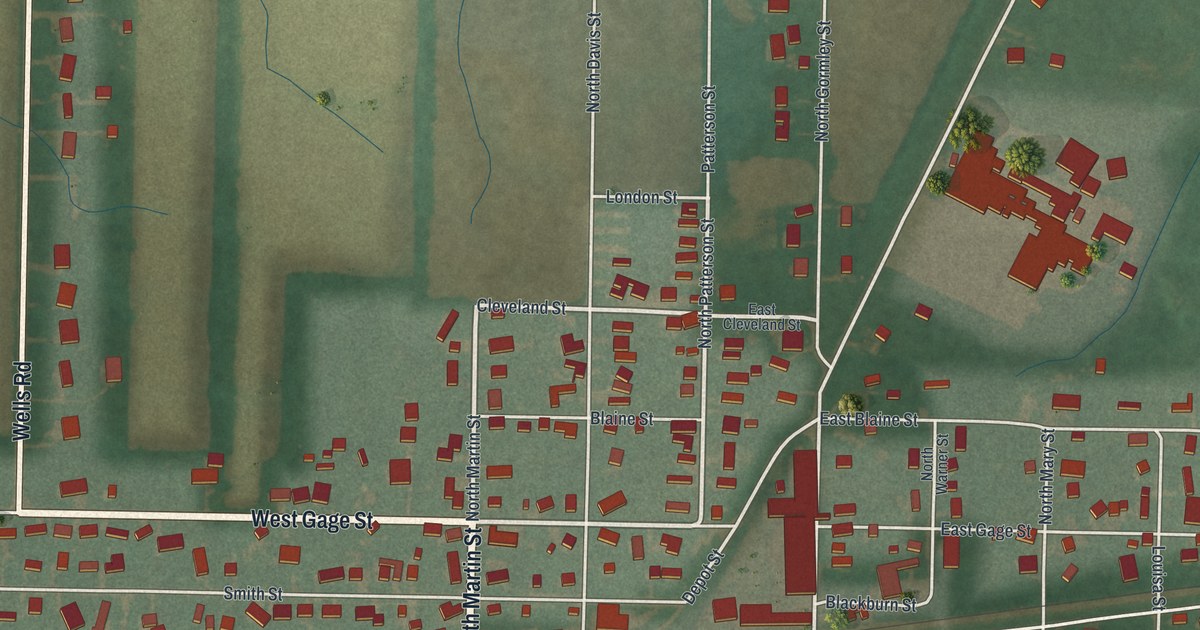 Map of Forest, Ohio in 2026