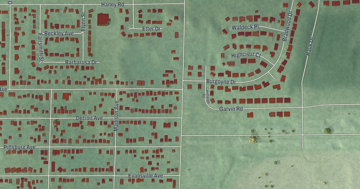 Map of Fort McKinley, Ohio in 2026