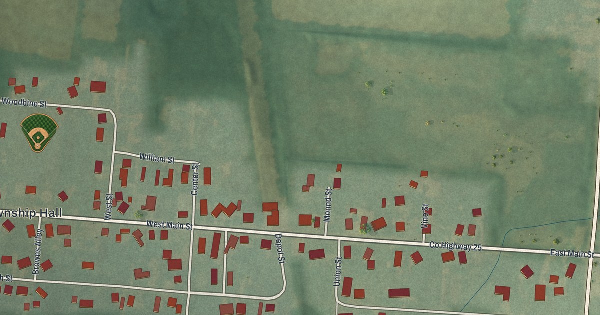 Map of Fulton, Ohio in 2026