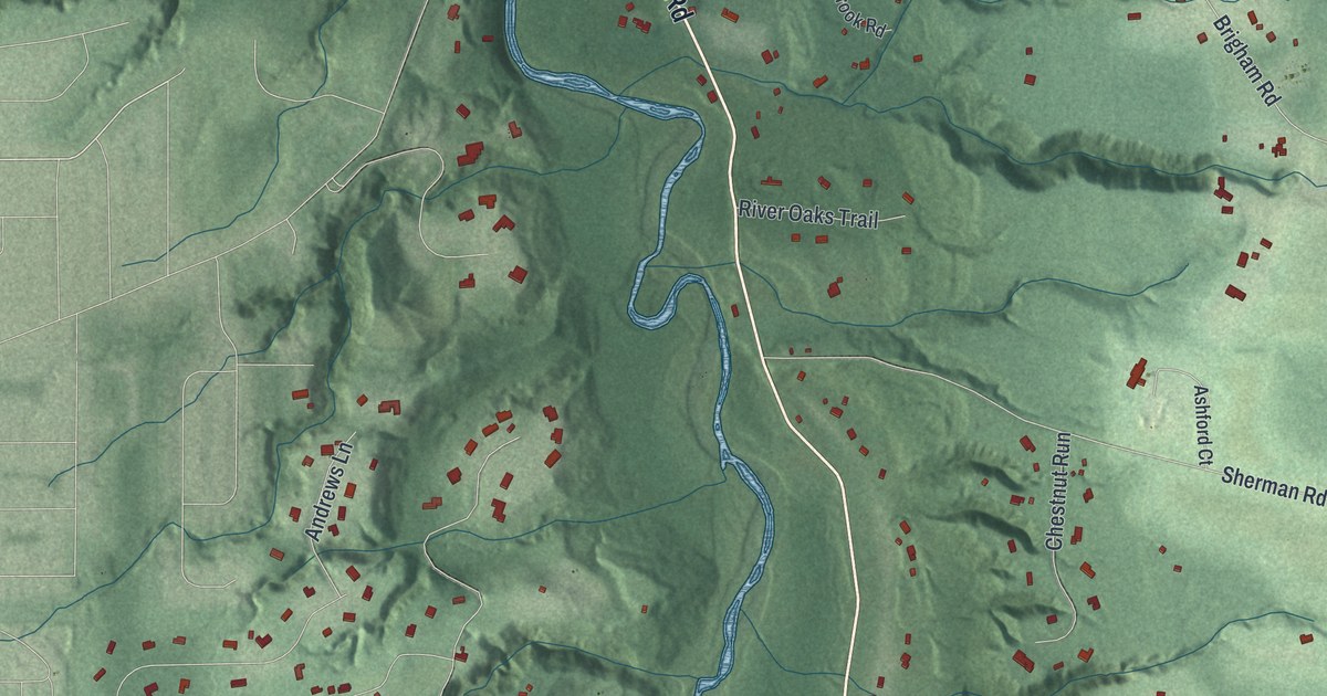 Map of Gates Mills, Ohio in 2026